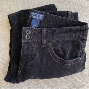 Ralph Lauren, PJC, Black Corduroy Pants, 6x32